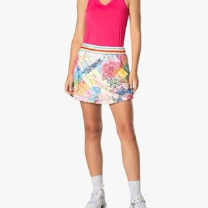 Lucky In Love Women's High Waist Rainbow Skirt Size S